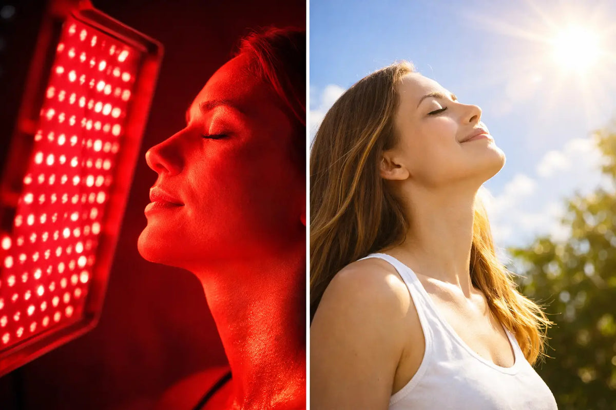 Red Light vs Sunlight: What Each Does