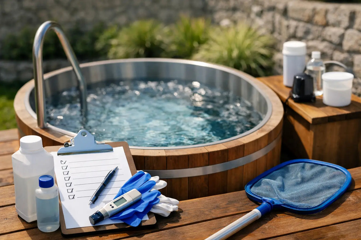 Cold Plunge Maintenance Checklist for Clear Water