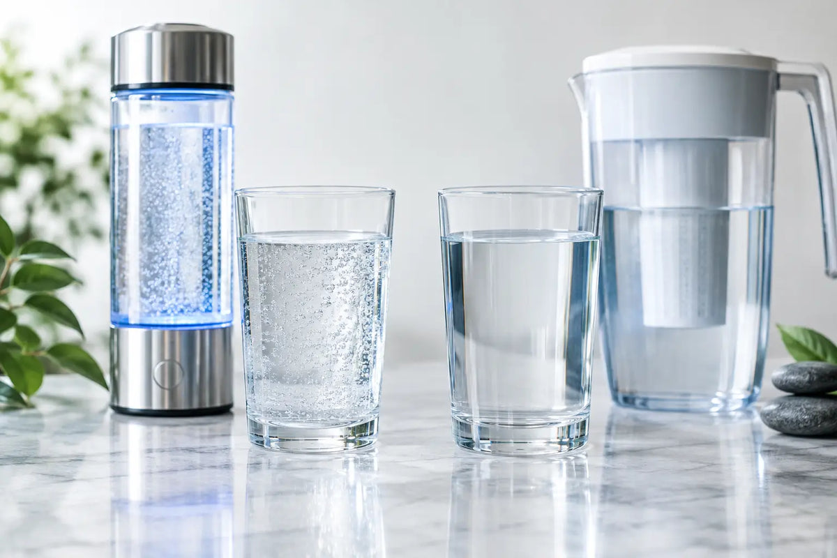 Hydrogen Water Versus Alkaline Water Compared
