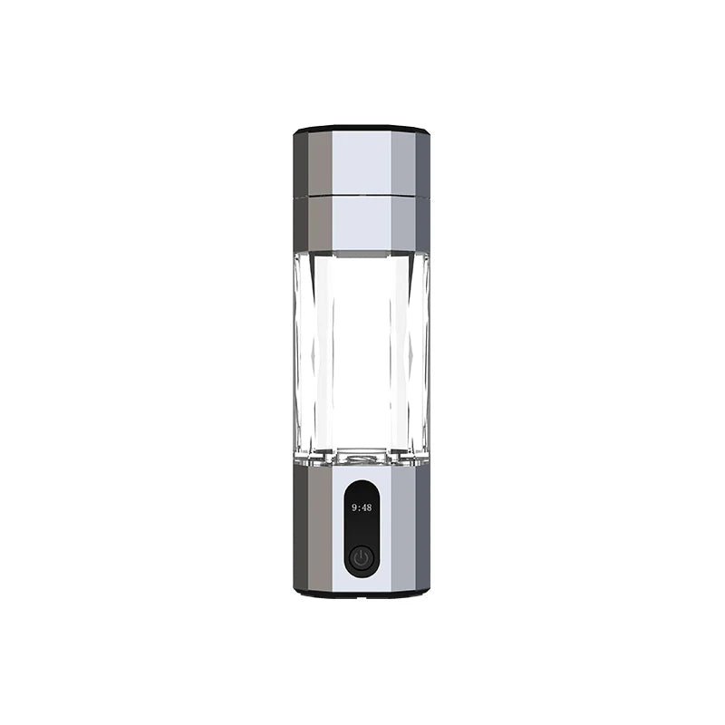2025 New Upgrade 10000PPB Hydrogen Water Bottle Seven Colorful Light Hydrogen Water Generator with Pressure Relief Valve