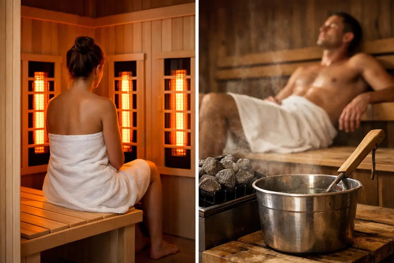 Infrared Sauna vs Traditional Sauna