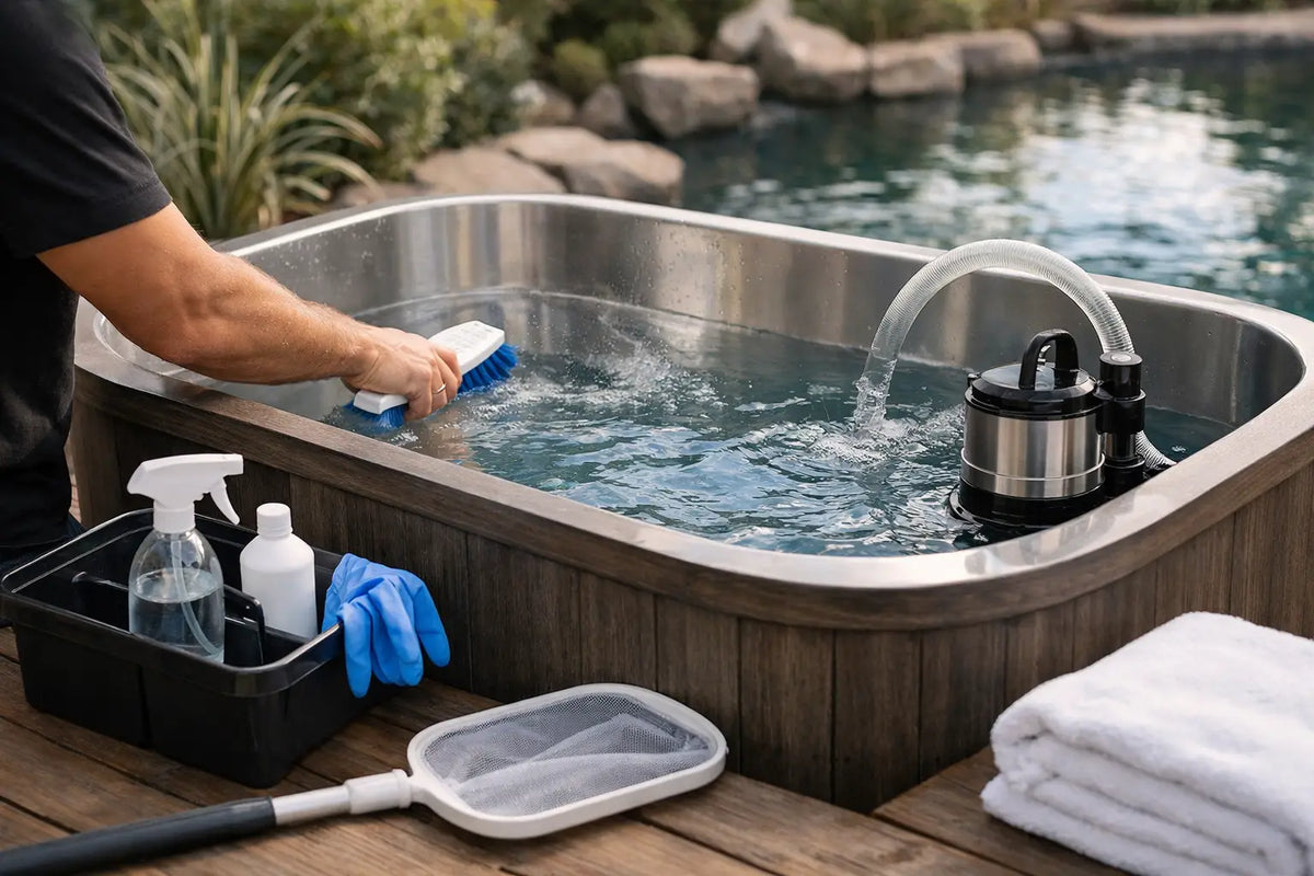 How to Clean a Cold Plunge Without the Guesswork