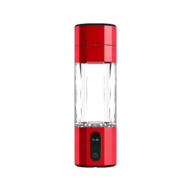2025 New Upgrade 10000PPB Hydrogen Water Bottle Seven Colorful Light Hydrogen Water Generator with Pressure Relief Valve