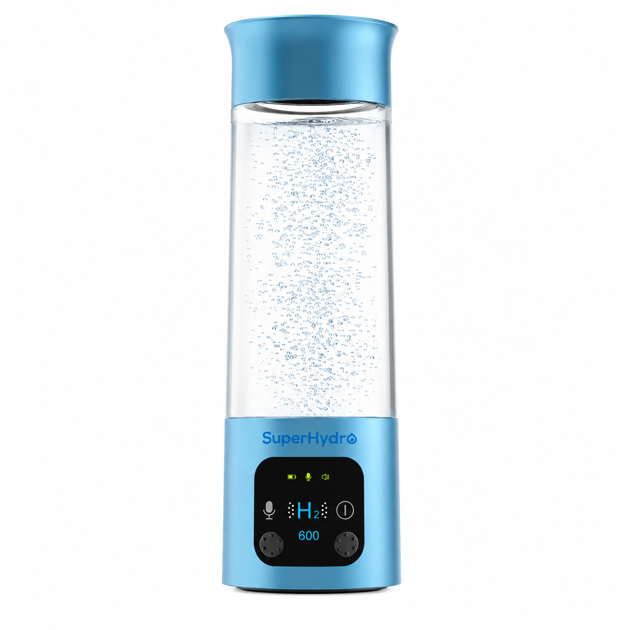 HALOR H2 Bottle — Voice Reminder, Blue