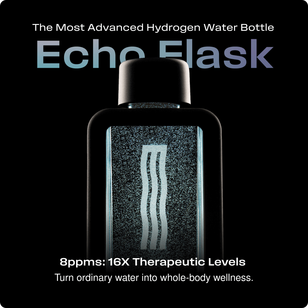 HALOR x Echo Water H2 Flask — 8 PPM Smart Hydrogen Water