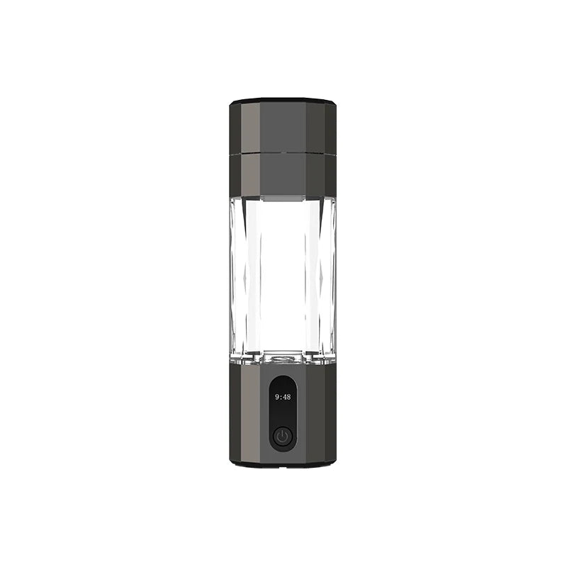 2025 New Upgrade 10000PPB Hydrogen Water Bottle Seven Colorful Light Hydrogen Water Generator with Pressure Relief Valve